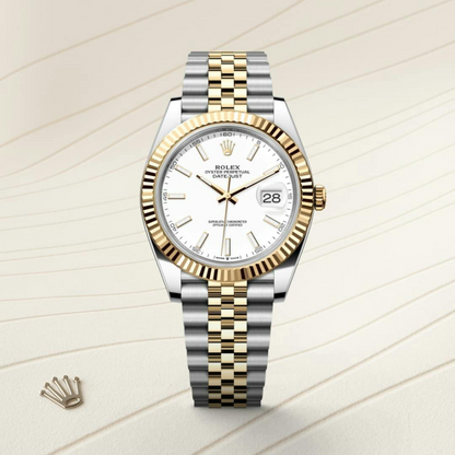 Rolex Datejust 41 Oyster, 41 mm, Oystersteel and yellow gold