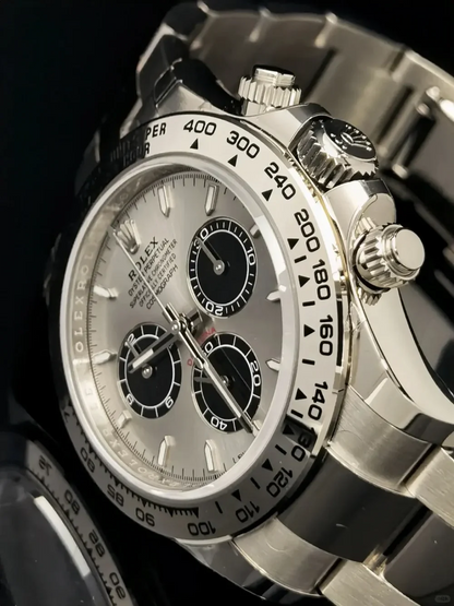 Rolex Cosmograph Daytona Platinum Ice Blue Dial with Chestnut Brown Sub-Dials