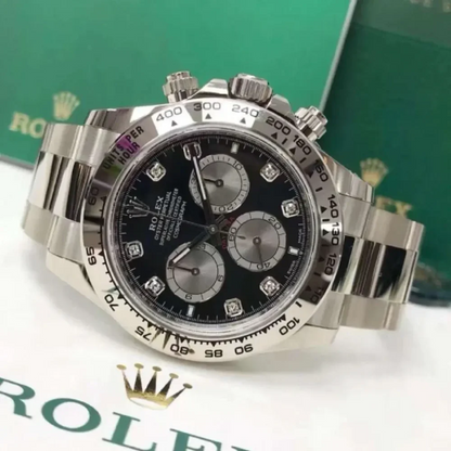 Rolex Cosmograph Daytona Oystersteel Slate Grey Diamond Dial