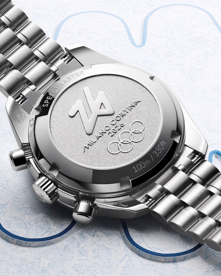 A- Speedmaster 38 38 mm, steel on steel