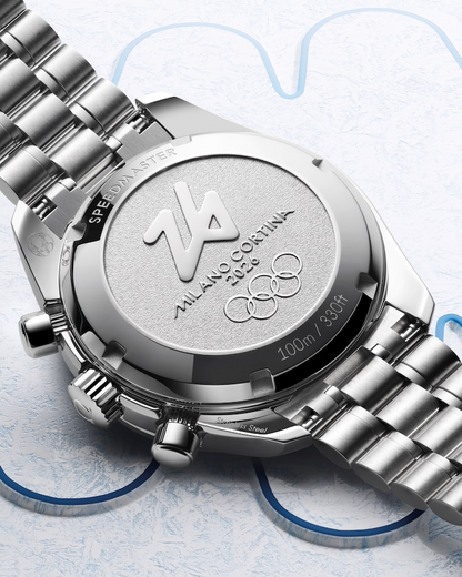 A- Speedmaster 38 38 mm, steel on steel
