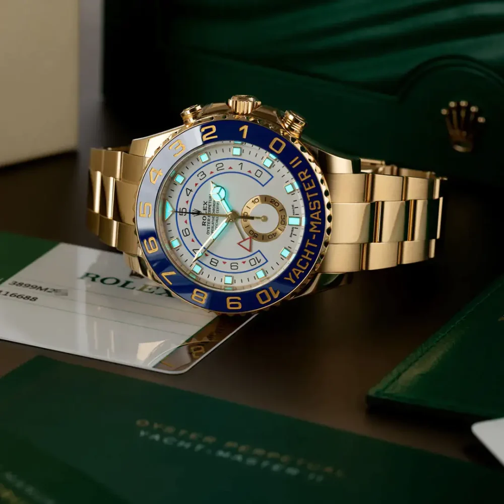 The Oyster Perpetual Yacht-Master II Yellow Gold 44mm