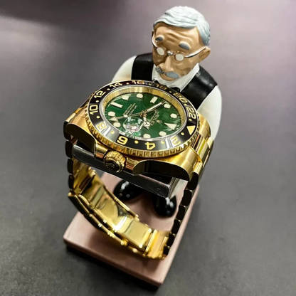 Rolex GMT-Master II “Green Dial” Yellow Gold
