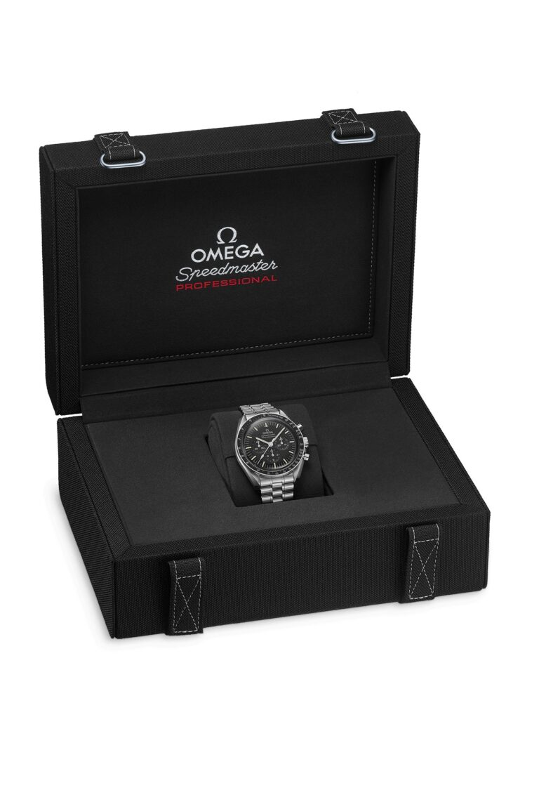 A- Speedmaster Moonwatch Professional 42 mm, steel on steel