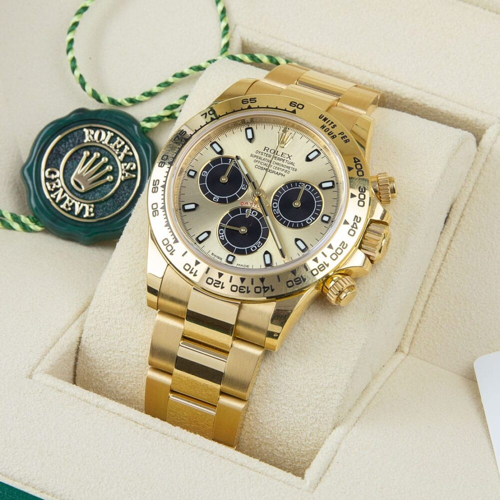 Rolex Oyster Perpetual Cosmograph Daytona 18kt Yellow Gold ‘Pikachu’