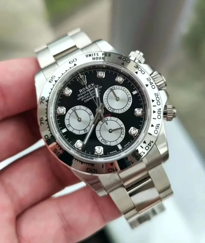 Rolex Cosmograph Daytona Oystersteel Slate Grey Diamond Dial