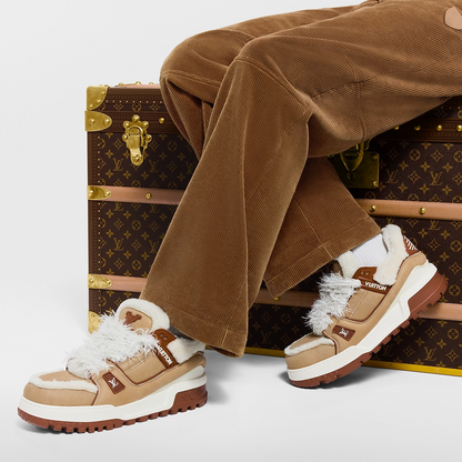 LV Trainer Maxi Sneaker Brown