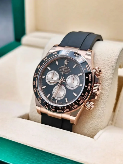 Rolex Cosmograph Daytona Everose Gold Chocolate Dial with Oysterflex Bracelet