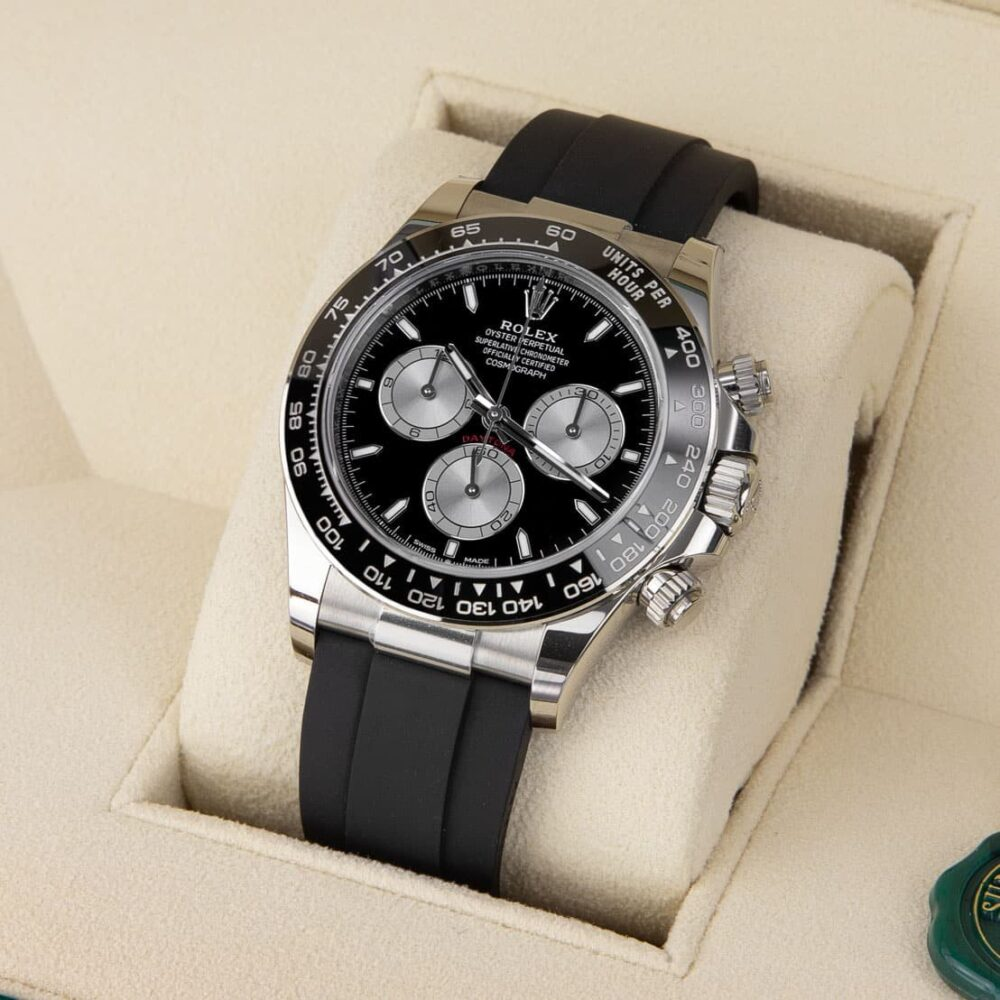 Rolex Oyster Perpetual Cosmograph Daytona 18kt White Gold ‘Baby Le Mans’