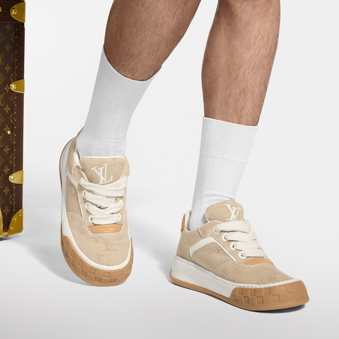 LV Tilted Sneaker Beige