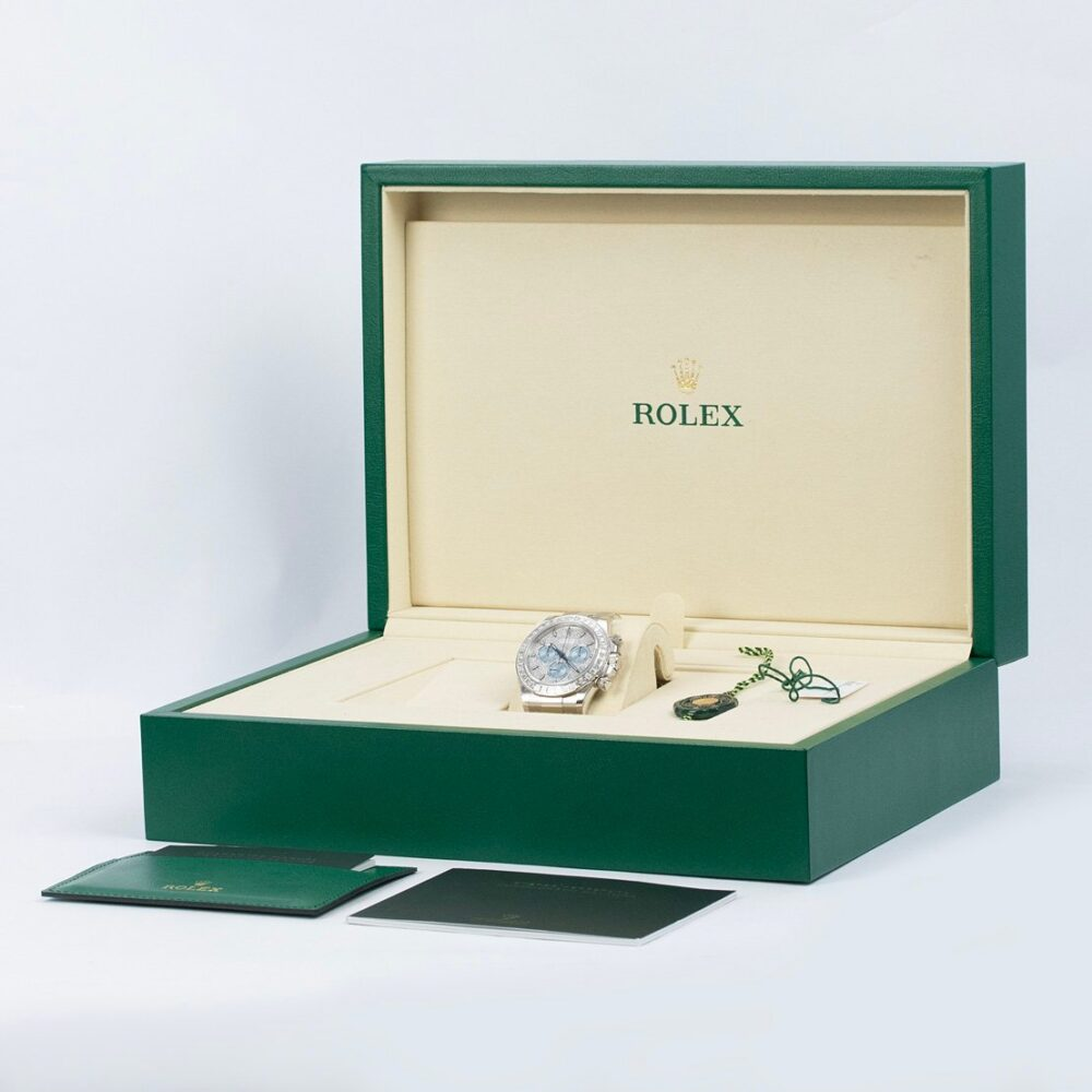 Rolex Oyster Perpetual Cosmograph Daytona Platinum Diamond Bezel Diamond Paved Dial