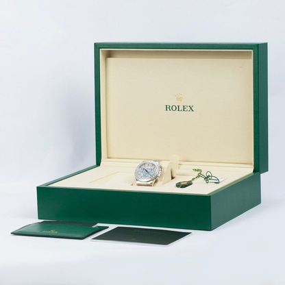 Rolex Oyster Perpetual Cosmograph Daytona Platinum Diamond Bezel Diamond Paved Dial