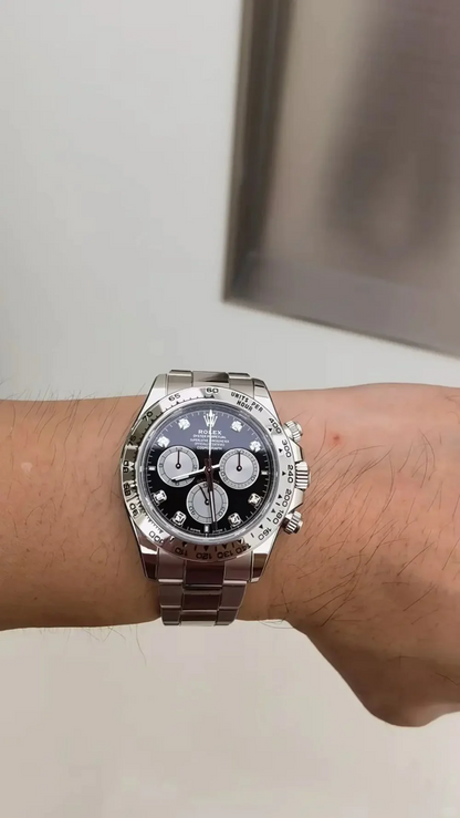 Rolex Cosmograph Daytona Oystersteel Slate Grey Diamond Dial