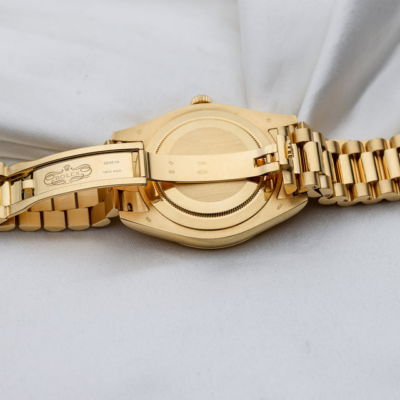 Day-Date II 218238 Full Set Factory Ruby Baguette Dial