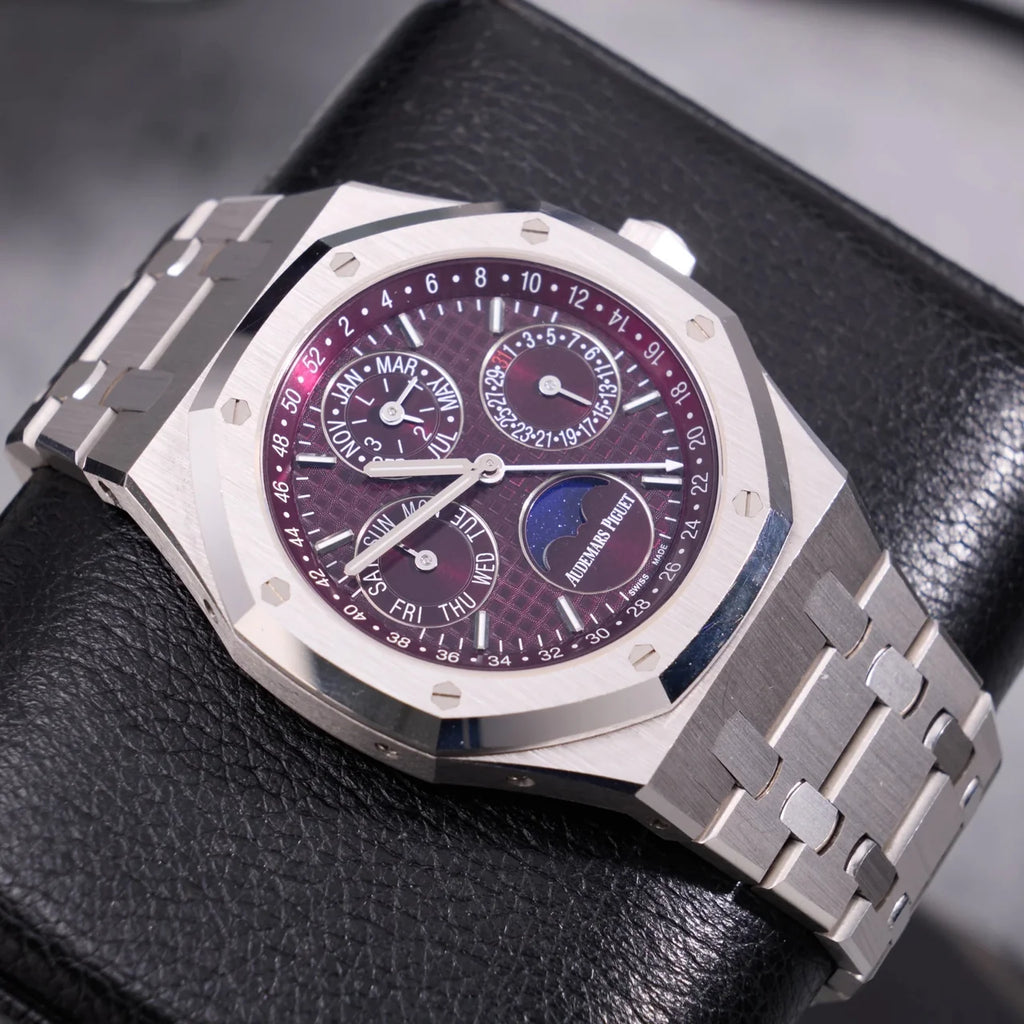 Royal Oak Perpetual Calendar SPECIAL EDITION 41mm Royal Oak Burgundy Dial 26574BC.OO.1220BC.01