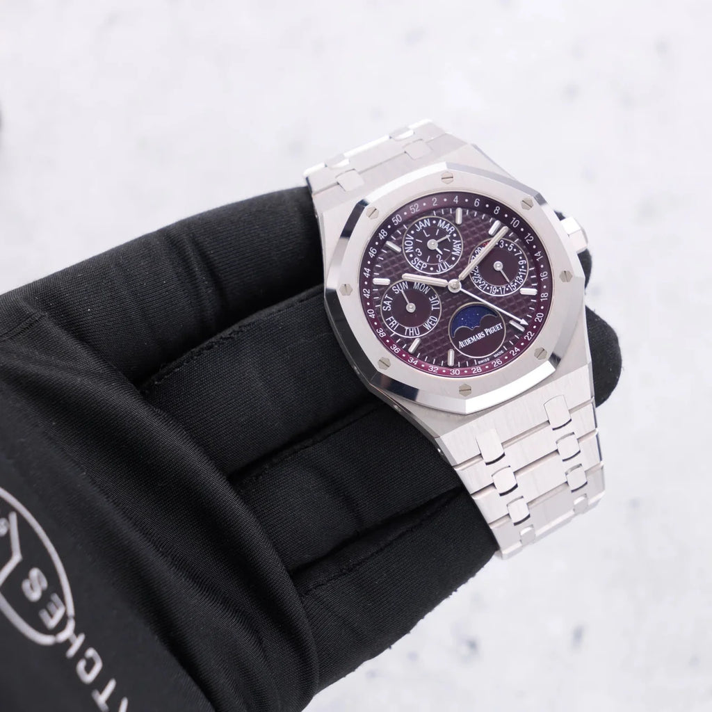 Royal Oak Perpetual Calendar SPECIAL EDITION 41mm Royal Oak Burgundy Dial 26574BC.OO.1220BC.01
