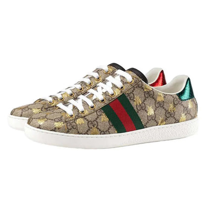 Gucci Ace GG Supreme Sneaker with Gold bees