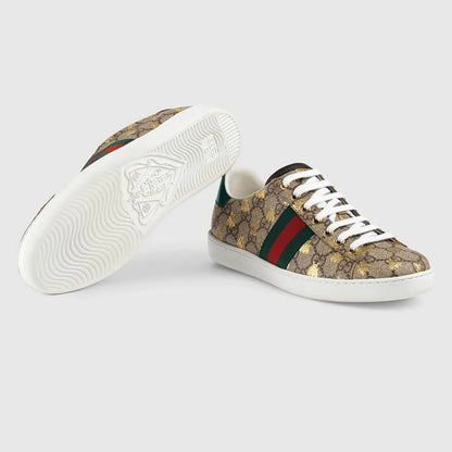 Gucci Ace GG Supreme Sneaker with Gold bees