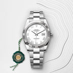 Datejust 41 Oyster, 41 mm, Oystersteel and white gold