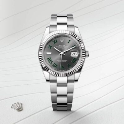 Datejust 41 Oyster, 41 mm, Oystersteel and white gold