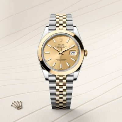 Datejust 41 Oyster, 41 mm, Oystersteel and yellow gold