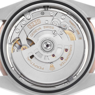Datejust 41 Steel Rose Gold Fluted Motif Dial