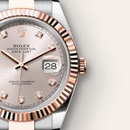 Datejust 41 Oyster, 41 mm, Oystersteel and Everose gold