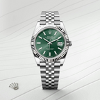Datejust 41 Oyster, 41 mm, Oystersteel and white gold