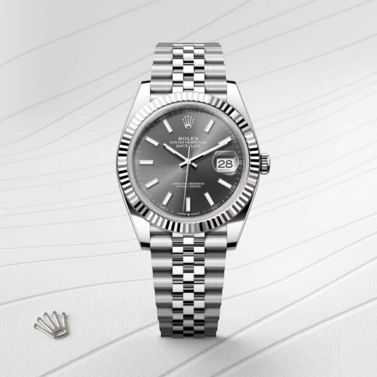 Datejust 41 Oyster, 41 mm, Oystersteel and white gold