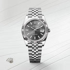 Datejust 41 Oyster, 41 mm, Oystersteel and white gold
