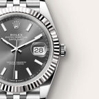 Datejust 41 Oyster, 41 mm, Oystersteel and white gold
