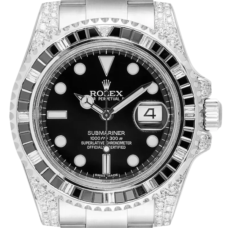 Submariner Date Silver Black Diamond, 40mm