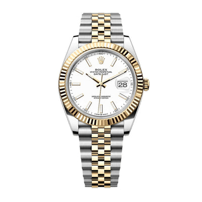 Datejust 41 Oyster, 41 mm, Oystersteel and yellow gold