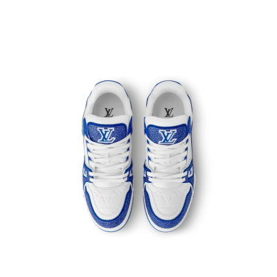 Louis Vuitton LV Trainer Sneaker ‘Denim Monogram Blue Diamond’