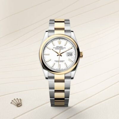 Datejust 36 Oyster, 36 mm, Oystersteel and yellow gold