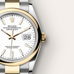 Datejust 36 Oyster, 36 mm, Oystersteel and yellow gold