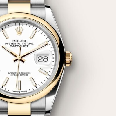Datejust 36 Oyster, 36 mm, Oystersteel and yellow gold