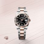 Datejust 36 Oyster, 36 mm, Oystersteel and Everose gold