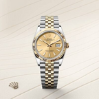 Datejust 36 Oyster, 36 mm, Oystersteel and yellow gold