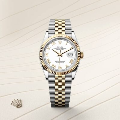 Datejust 36 Oyster, 36 mm, Oystersteel and yellow gold