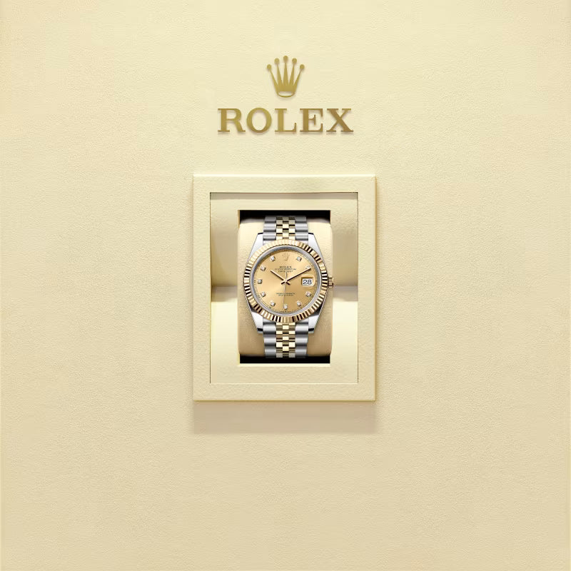 Datejust 41 Oyster, 41 mm, Oystersteel and yellow gold, Reference 126333