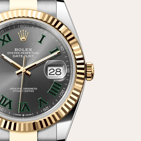 Datejust 36 Oyster, 36 mm, Oystersteel and yellow gold