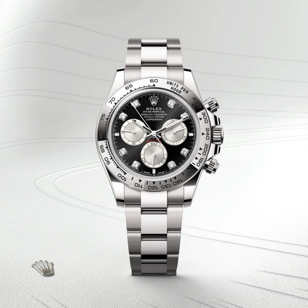 Cosmograph Daytona Oystersteel Slate Grey Diamond Dial