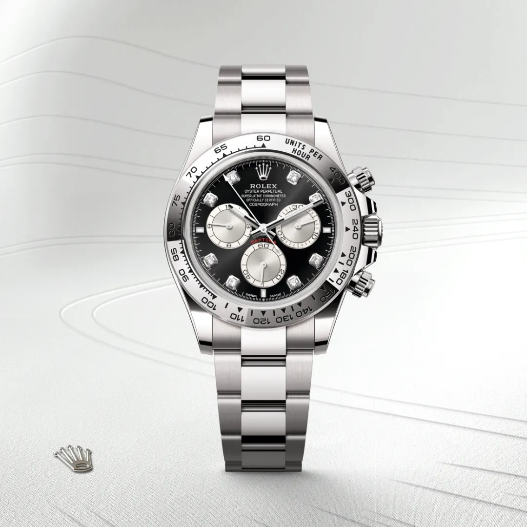 Cosmograph Daytona Oystersteel Slate Grey Diamond Dial