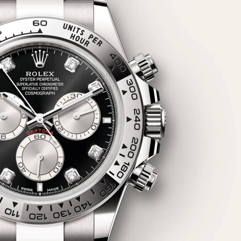 Cosmograph Daytona Oystersteel Slate Grey Diamond Dial