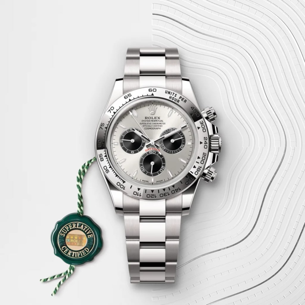 Cosmograph Daytona Platinum Ice Blue Dial with Chestnut Brown Sub-Dials