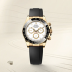 Cosmograph Daytona Yellow Gold White Dial with Oysterflex Bracelet