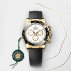 Cosmograph Daytona Yellow Gold White Dial with Oysterflex Bracelet