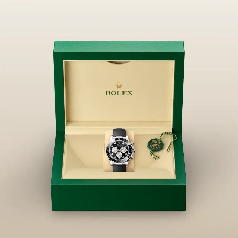 Daytona BLACK DIAMOND 18K Gold OYSTERFLEX 126519