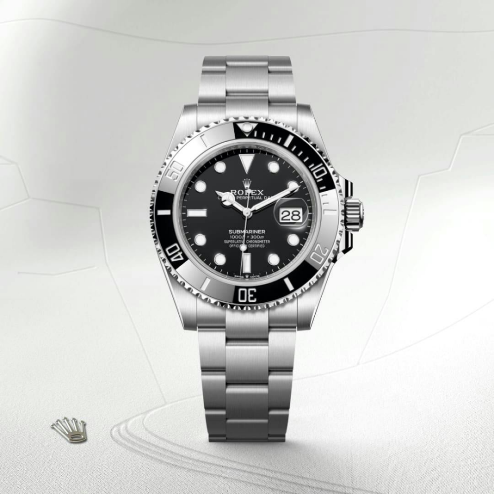 A-Submariner Date Oyster, 41 mm, Oystersteel
